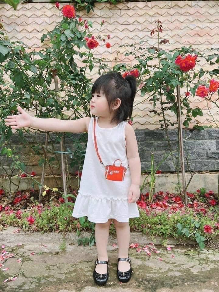 SET 2 VÁY SÁT NÁCH TRẮNG ĐỎ IN TÚI