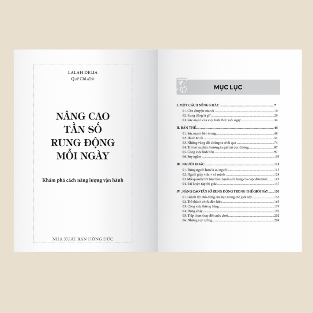 Sách - Nâng Cao Tần Số Rung Động Mỗi Ngày: Khám Phá Cách Năng Lượng Vận Hành -MC