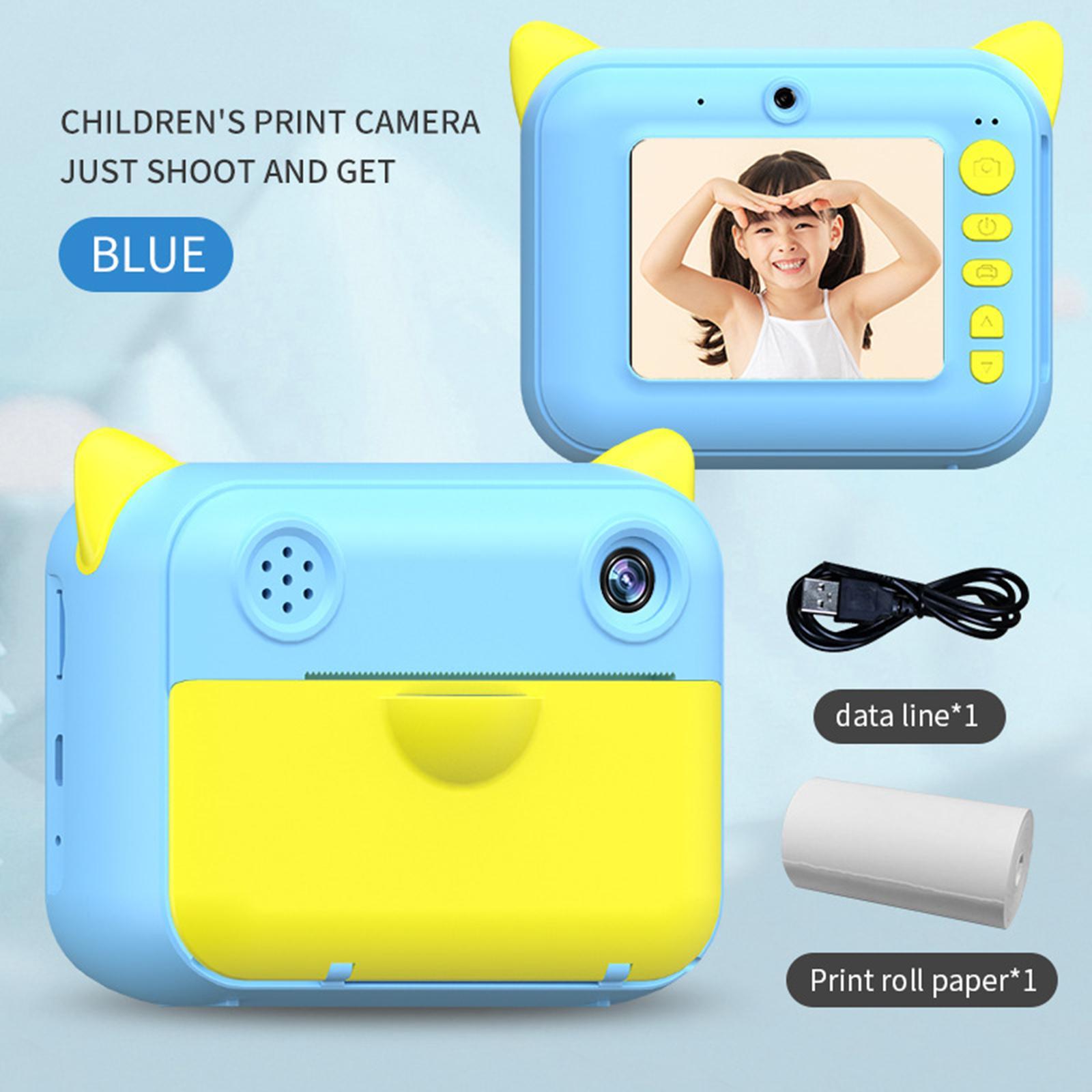 Video Digital Cameras Instant Print Camera for Boys Birthday Gifts