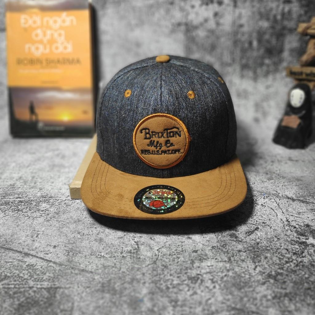 Mũ Snapback Mũ lưỡi trai brix Thời Trang 2021