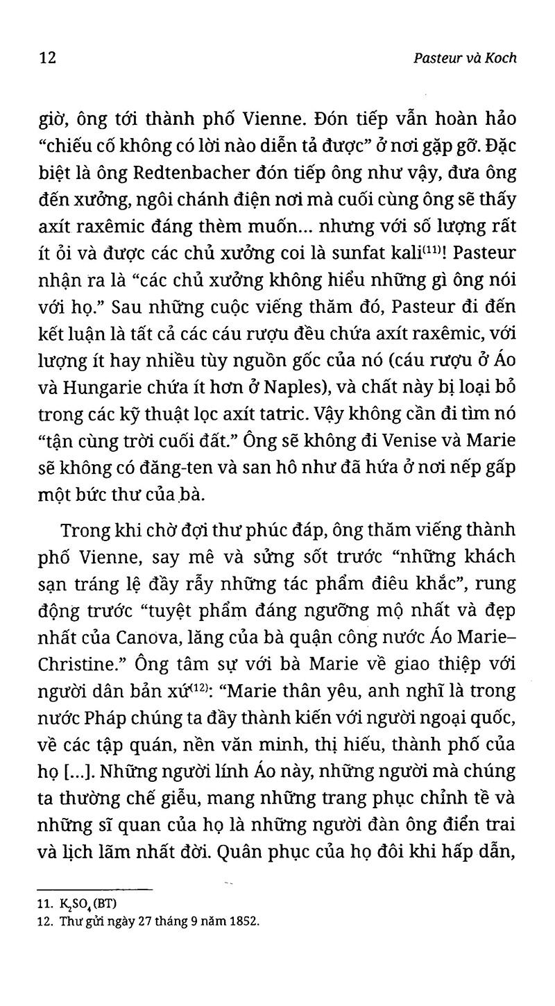 Sách Pasteur Và Koch Cuộc Đọ Sức Của Những Người Khổng Lồ Trong Thế Giới Vi Sinh Vật