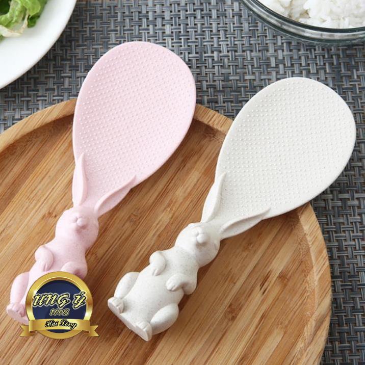 Vá Múc Cơm Lúa Mạch Hình Chú Thỏ