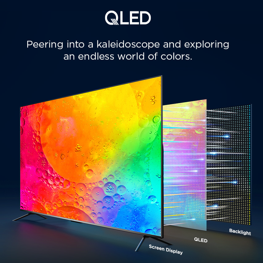 TCL 65T7B 65&quot; QLED 4K Smart TV - Tivi 65inch - Hàng chính hãng - Bảo hành 2 năm