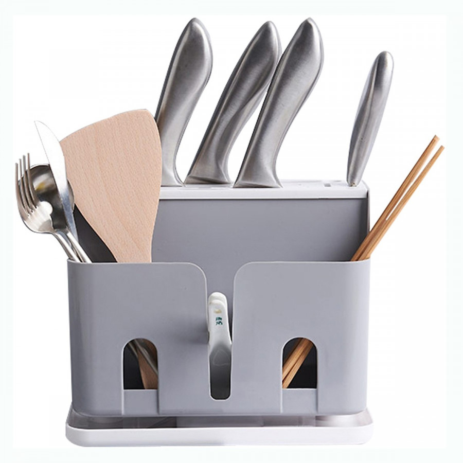 Dụng cụ dắt dao, thìa, chất liệu nhựa cao cấp - Giao màu ngẫu nhiên