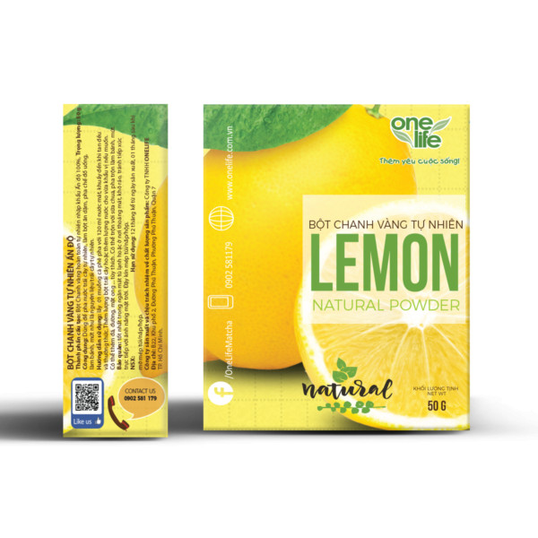 Bột Chanh Vàng OneLife hộp 50g