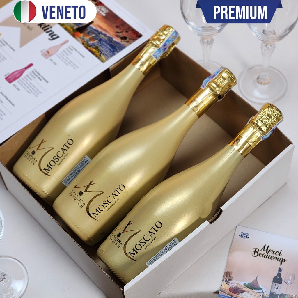 Rượu vang Cavatina Premium Moscato