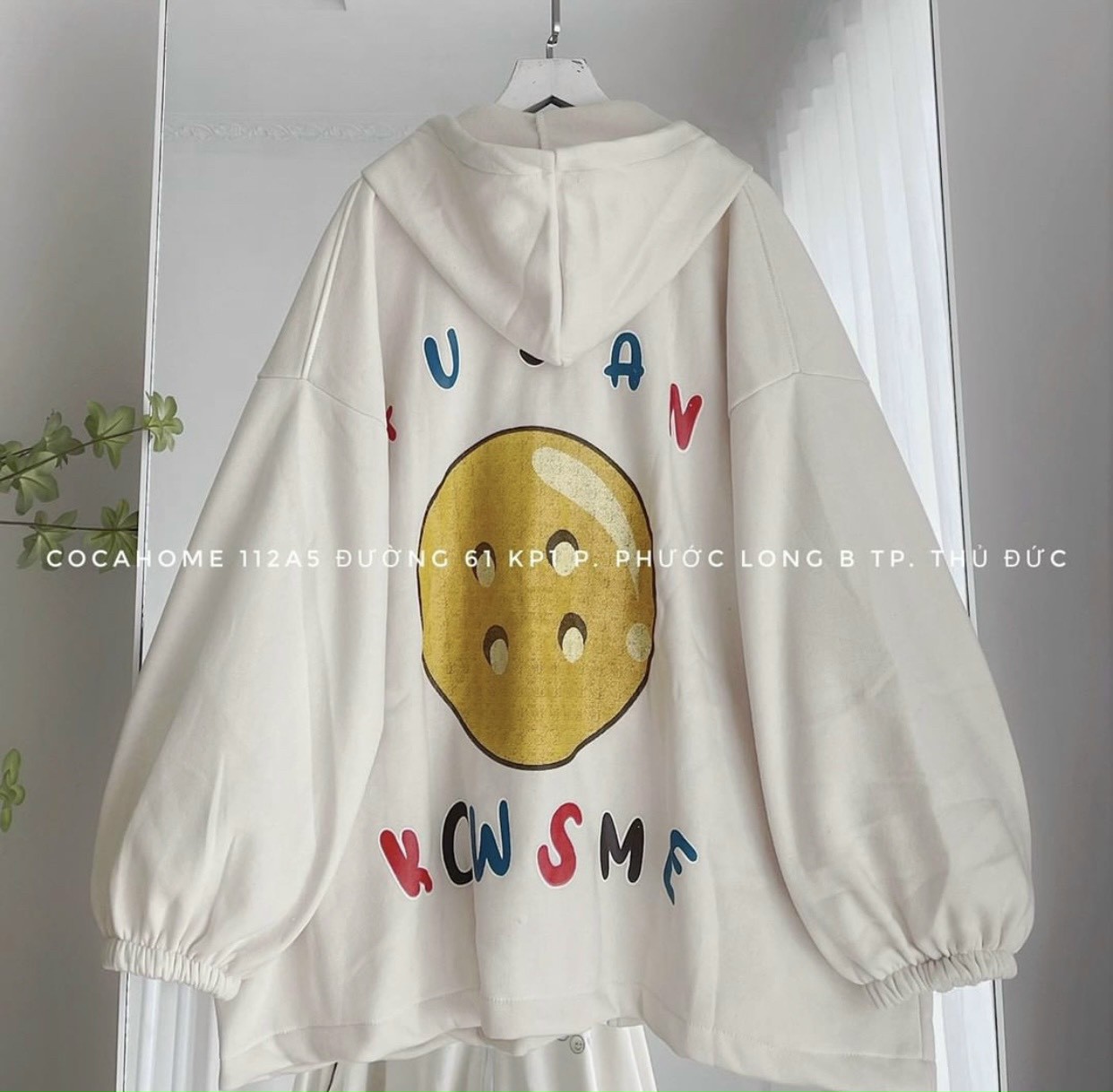 Áo Khoác nỉ FY (Ảnh thật shop chụp), [sẵn] Áo Khoác Nỉ Zip Kéo Icon FUVAN, Áo Khoác Nỉ Zip Kéo Khóa Icon FUVAN Tay Phồng In Hình Unisex