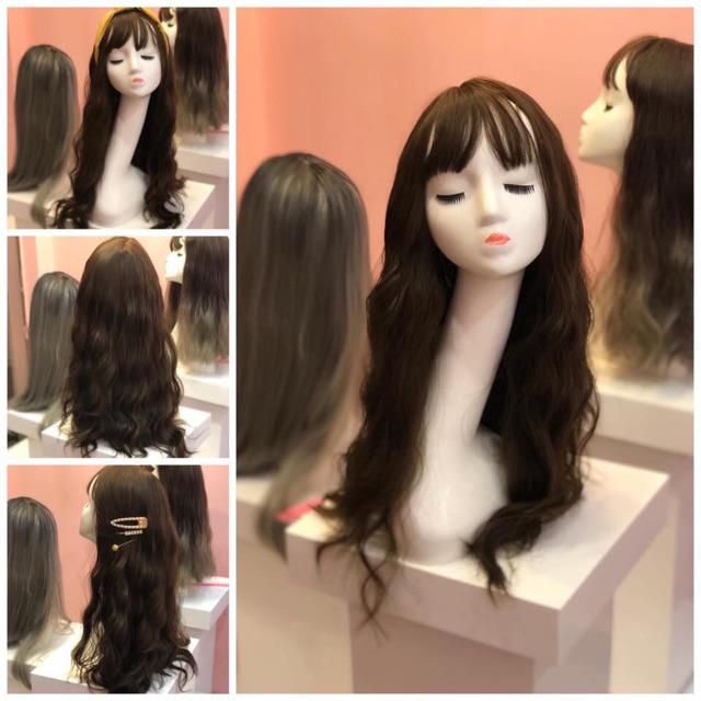 HÌNH THẬT, CLIP THẬT BỘ NGUYÊN ĐẦU L05 SÓNG XÙ CAO CẤP TẶNG LƯỚI TRÙM VÀ XỊT DƯỠNG TÓC