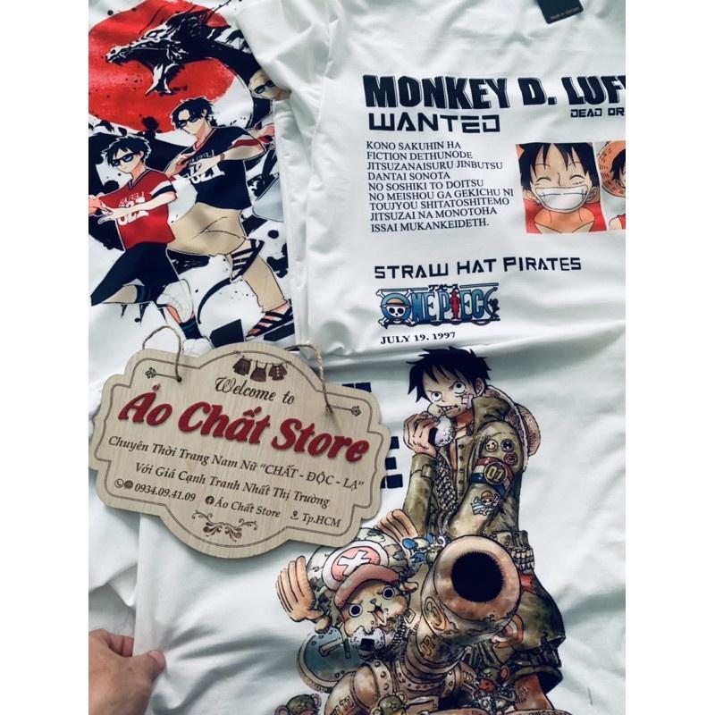 Áo thun One Piece Luffy Wanted siêu đẹp | Áo Luffy truy nã mẫu mới OP191 | Áo Chất Store