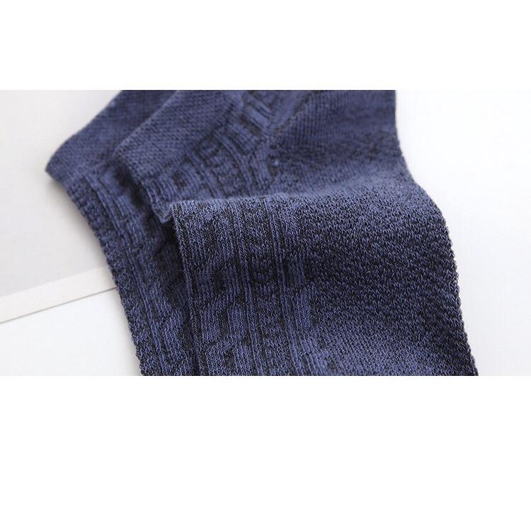 Vớ Nam CỔ NGẮN cao cấp , Tất Cổ Ngắn Nam chất liệu cotton khử mùi kháng khuẩn màu sắc trầm