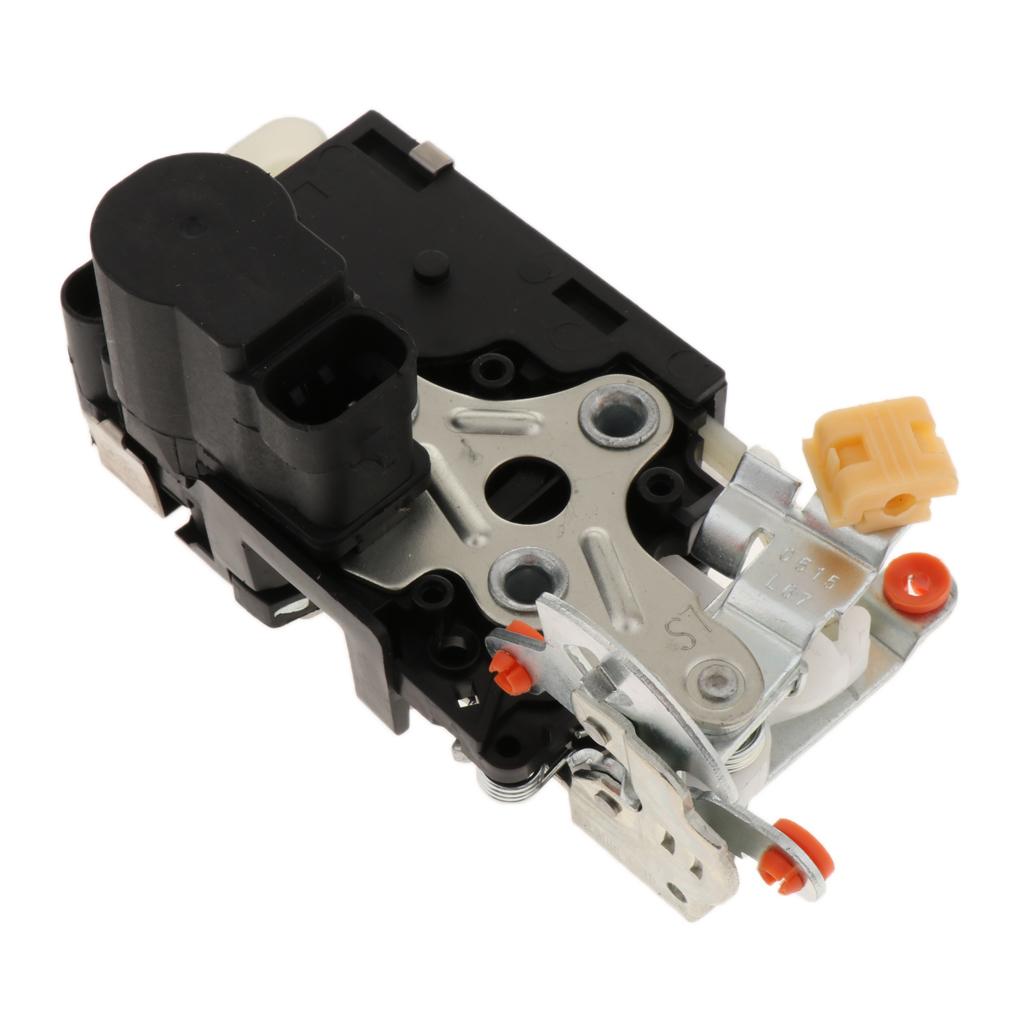 Door Lock Actuator Integrated Latch LH Driver Side Front for