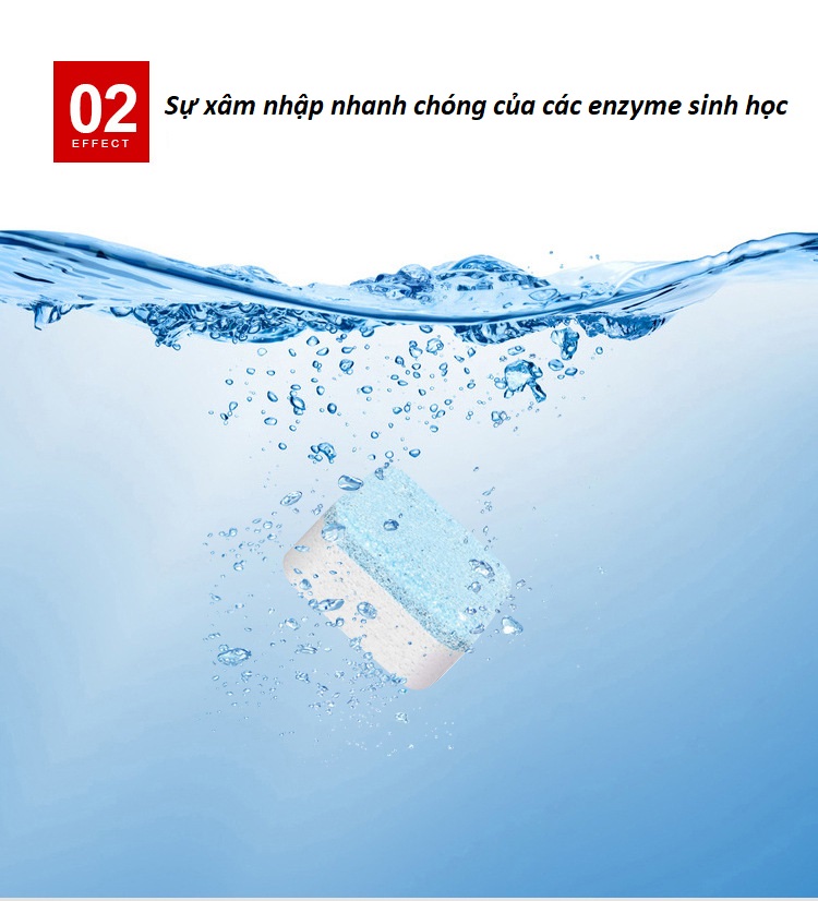 Viên Sủi Tẩy Lồng Máy Giặt Hiệu Quả