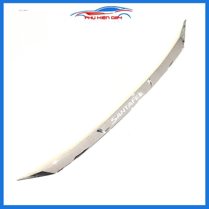 Ốp trang trí mặt ca lăng, calang Santafe 2019-2020-2021-2022 ốp phía trước capo trang trí làm đẹp xe