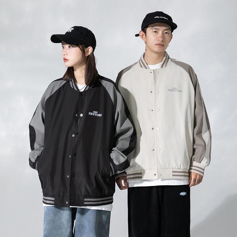 ÁO KHOÁC BOMBER UNISEX- ÁO KHOÁC BÓNG CHÀY BEST NEWYORK 2 LỚP CHẤT LIỆU DÙ 2 LỚP PHONG CÁCH Ulzzang