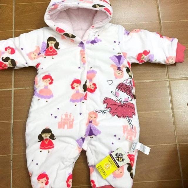 Body bông cực dày cho bé 24m tương đương 11 đến 13kg