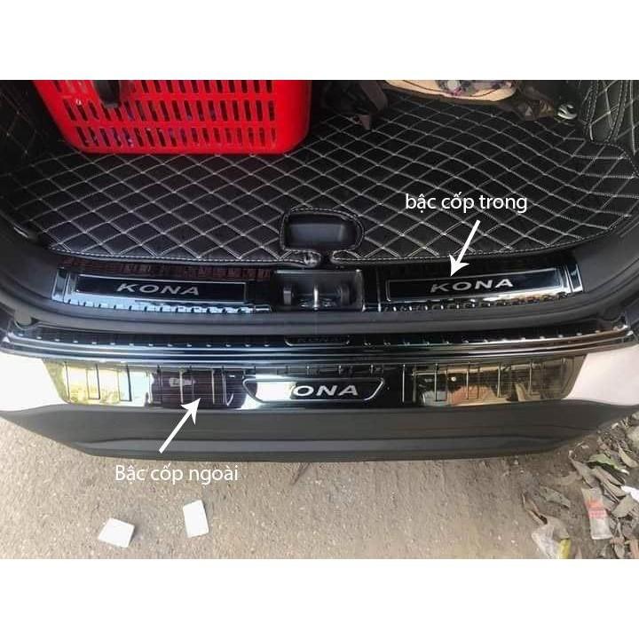 Chống trầy cốp Xe Kona 2018 2019 2020 mẫu Titan