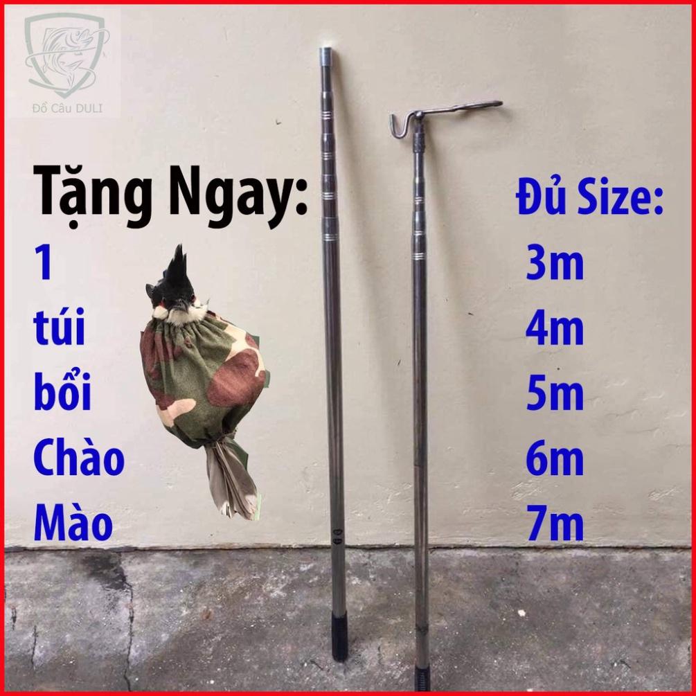 Sào bẫy Chim, Sào rút Inox đa năng 3m 5m 6m 7m SAO-CHIM - sale to