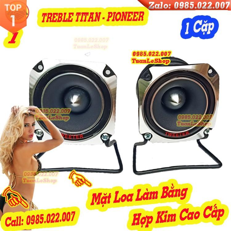 LOA SIÊU TREBLE PIO NEER VUÔNG TITAN TỐT + KÈM CHÂN + TỤ 3,3MF 250V ĐÃ HÀN SẴN – GIÁ 01 CẶP