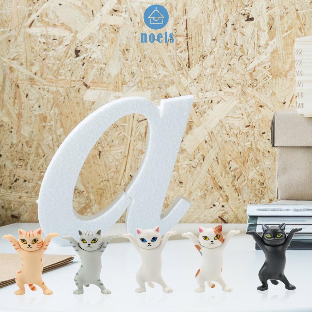 Bộ 5 Giá Đỡ Bút Hình Mèo Kitty Dễ Thương