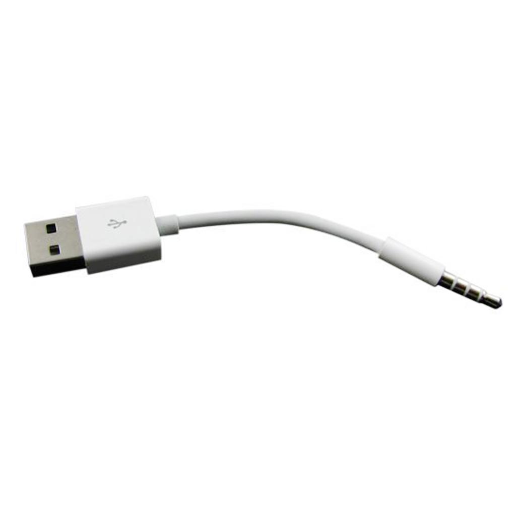 2X 3.5mm Male Jack to USB Male Adapter AUX Audio Cable Cord