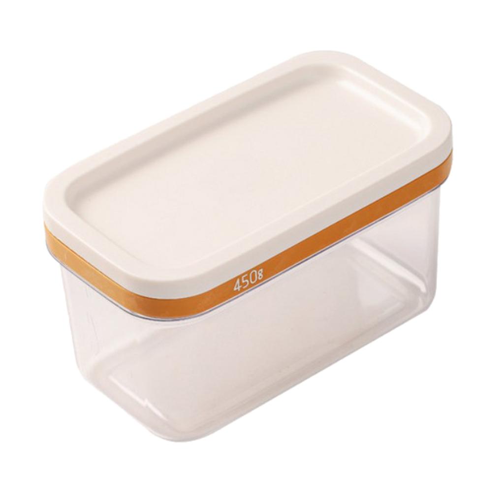 Butter Dish Box Holder Fridge Storage Lid Cutter Plastic Butter Dishes with Lids