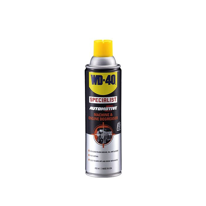 Chai Tẩy nhờn dầu mỡ mạnh mẽ WD-40 Machine & Engine Degrease 450ml