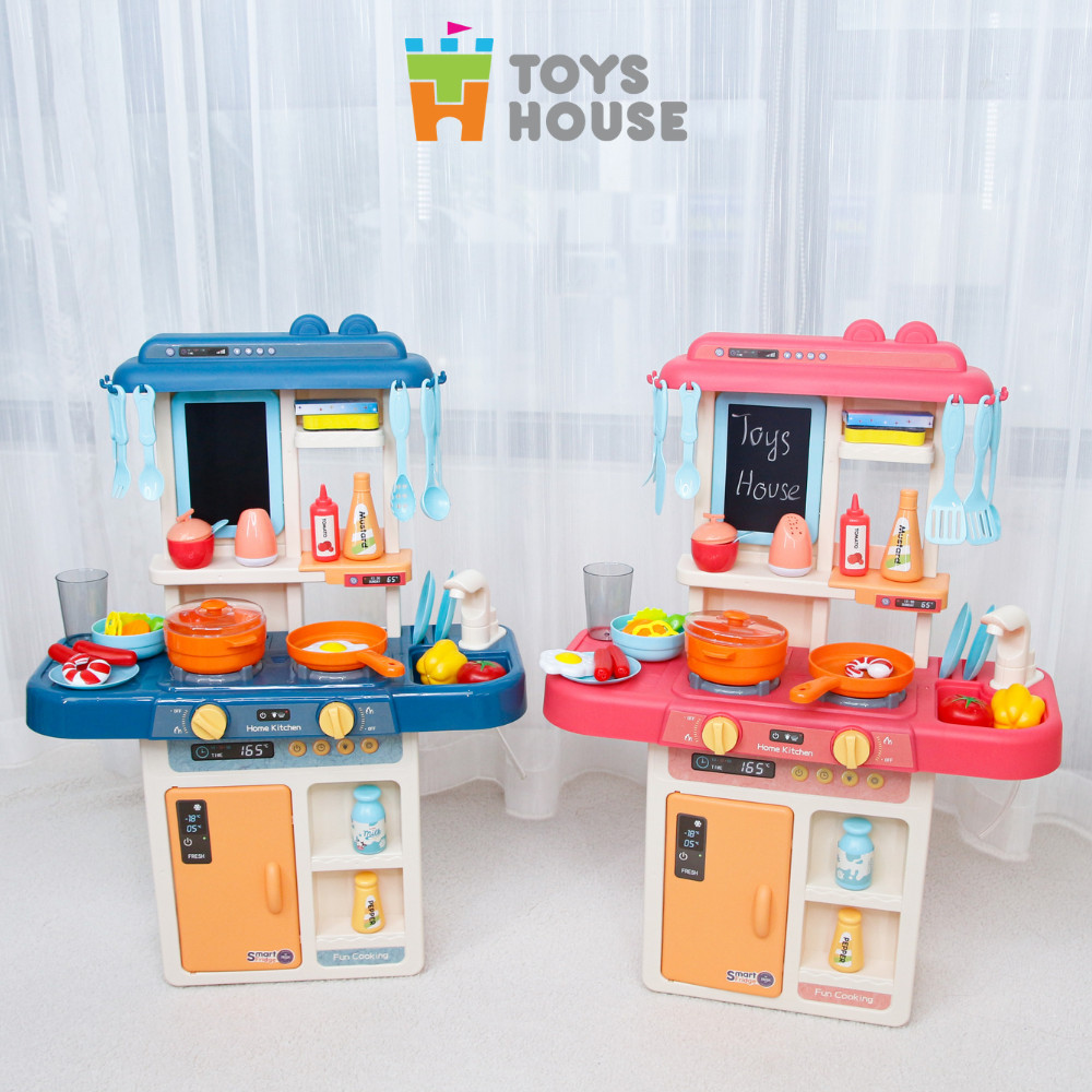 Đồ chơi nấu ăn cho bé/ bộ nhà bếp nấu nướng có vòi nước và bảng vẽ Toyshouse 889-169: đồ chơi hướng nghiệp cho bé
