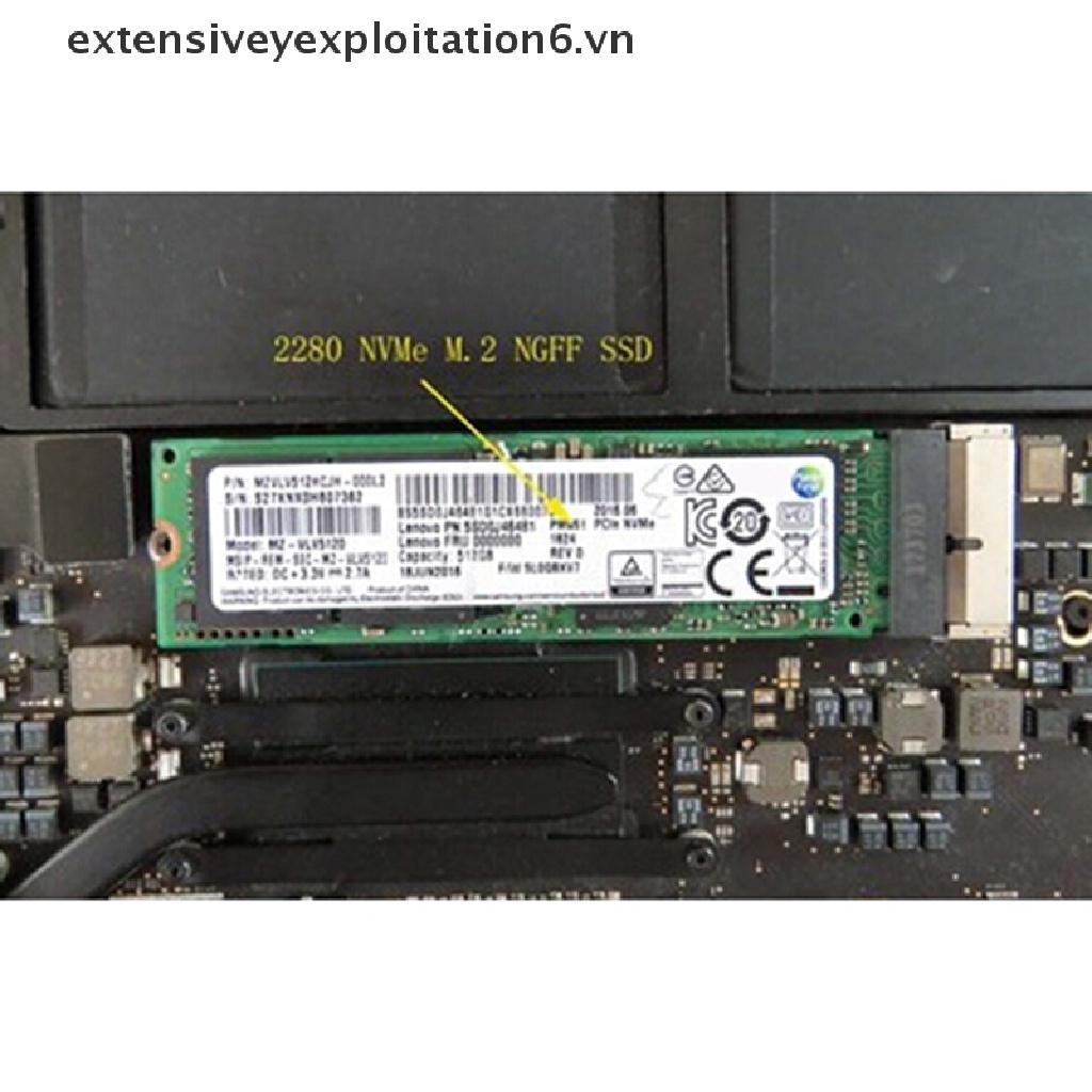 Thẻ Chuyển Đổi SSD NVMe PCIe M.2 NGFF Cho 2013 2014 2015 macbook air pro.