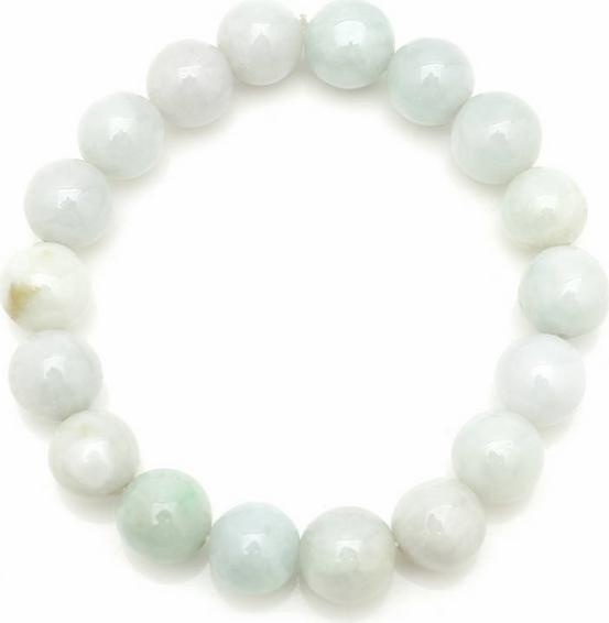 Lắc Tay Ngọc Phỉ Thúy Hạt 18 Hạt/Vòng - Xanh Nhạt