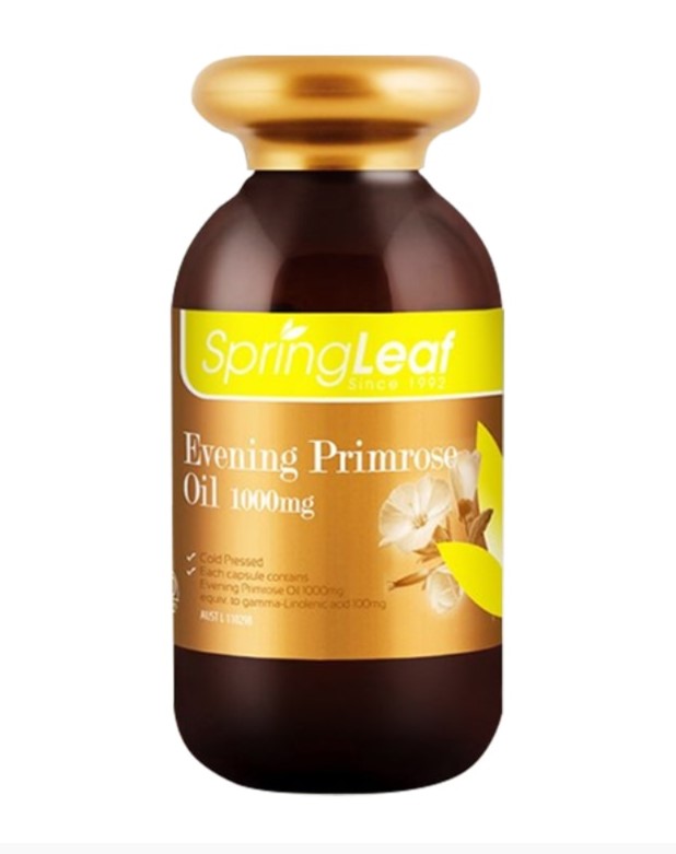 Tinh Dầu Hoa Anh Thảo Evening Primrose Oil 1000mg Spring Leaf (180 Viên)