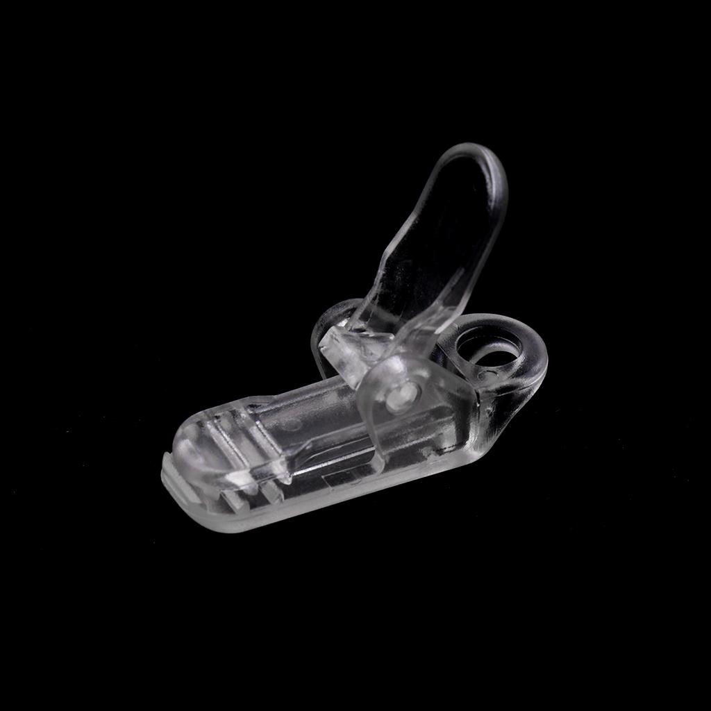 2x10 Pieces Plastic Tie Down Emergency Awning Set Tarp Clips Tent Clamp Clear