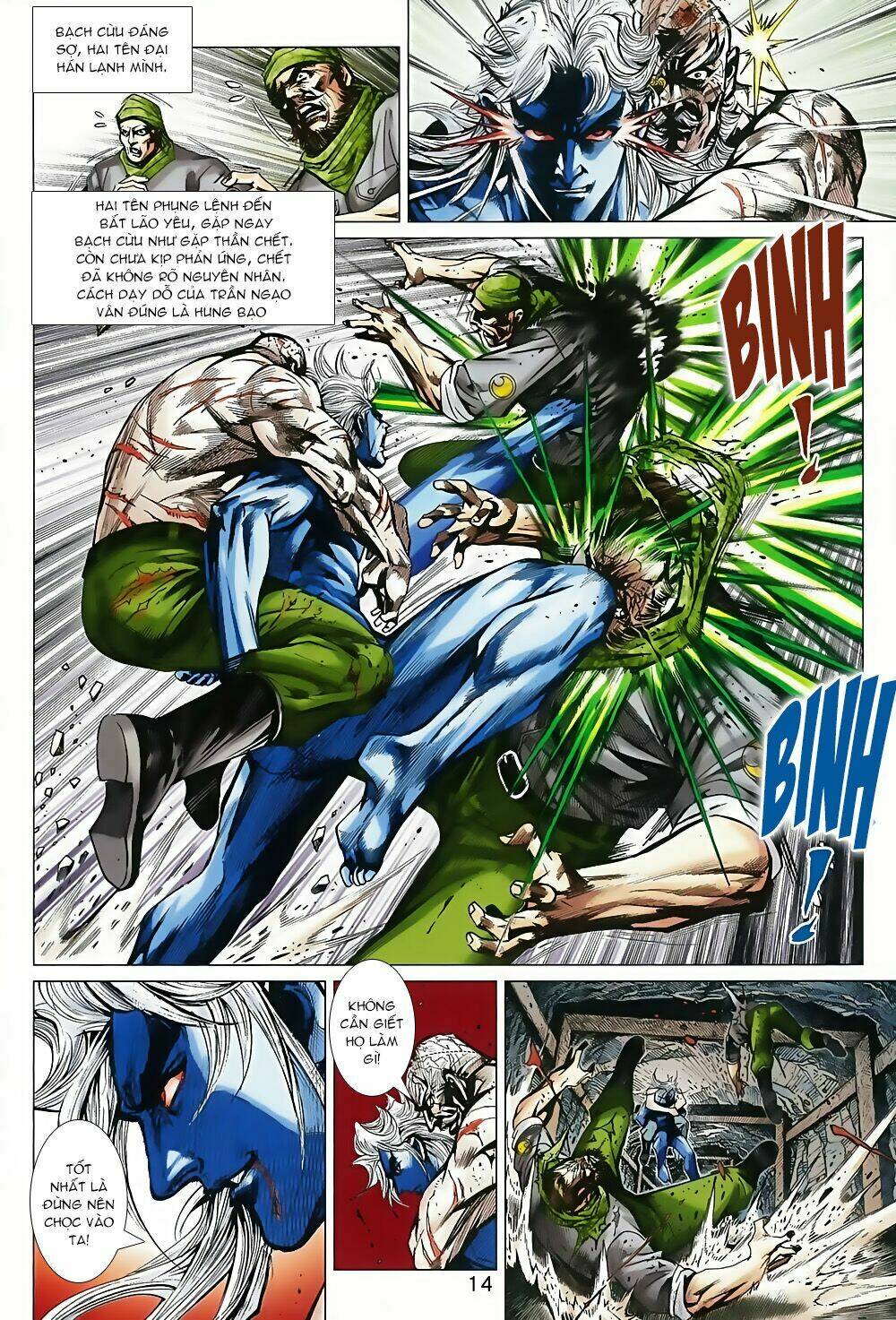 tân tác long hổ môn chapter 814 14