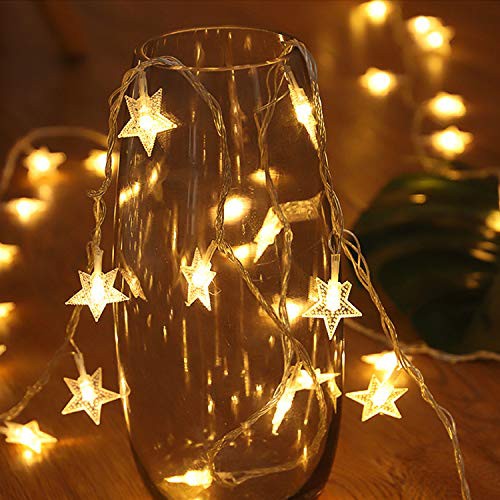 Đèn Led Trang Trí Vintage hình ngôi sao 3met, dùng điện