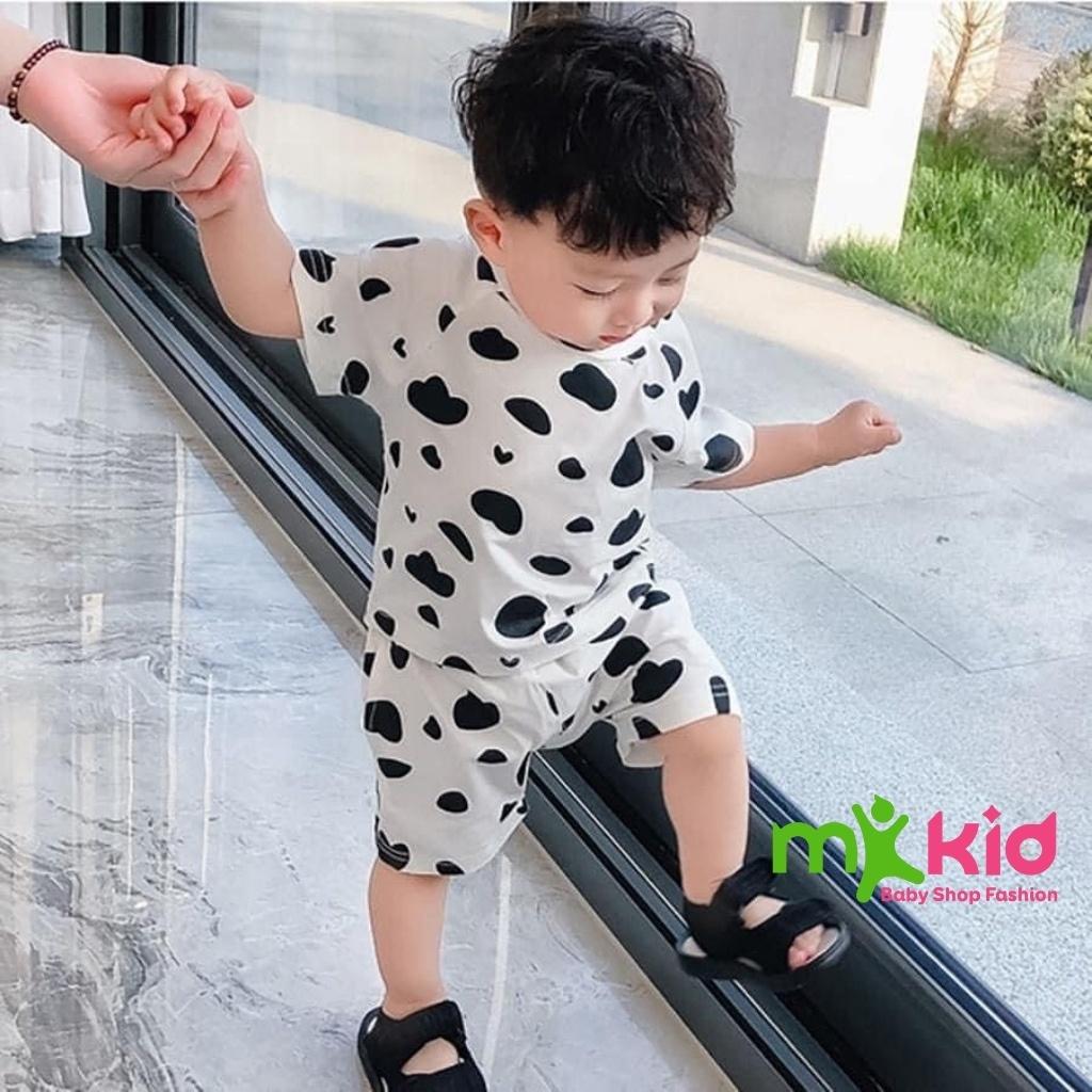 Bộ Cộc Tay Cho Bé Bộ Minky Mom Cộc Tay Chất Cotton 100% siêu mềm mịn thoáng mát