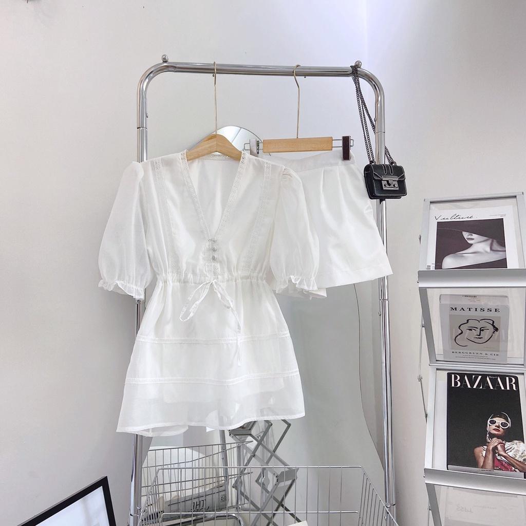 SET ÁO PEPLUM BO EO + SHORT