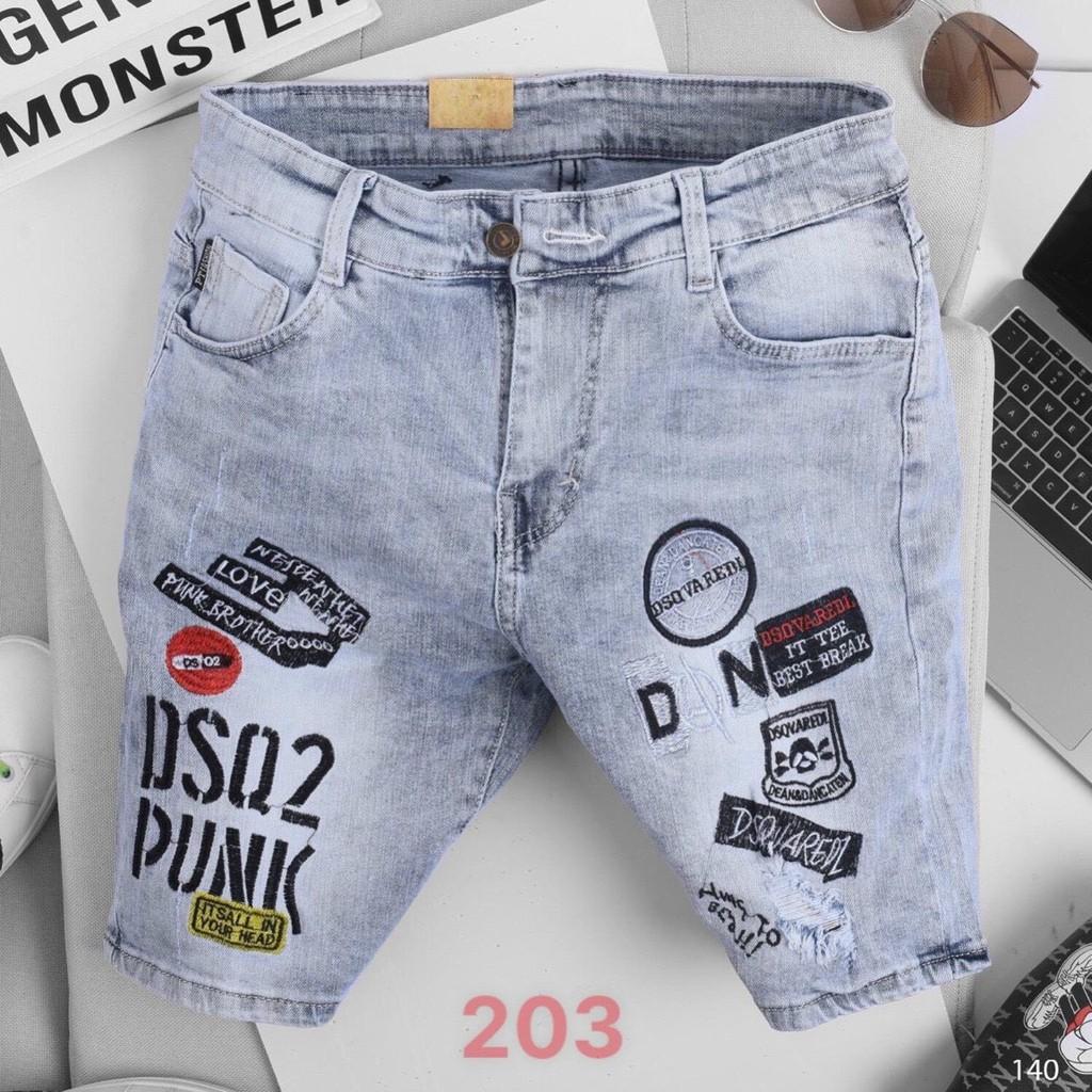 Quần Short Nam Chất Jean Co Giãn, Quần Đùi Nam thời trang cao cấp MuradFashion MSS101