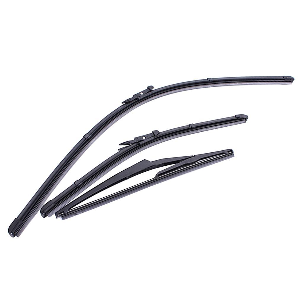 3Pcs Windshield Wiper Arm and Wiper  Front & Rear for  Grande Punto