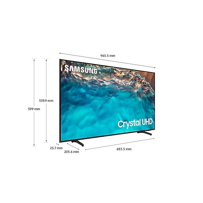 Smart Tivi Samsung Crystal UHD 4K 43 inch BU8000 2022 - Hàng chính hãng