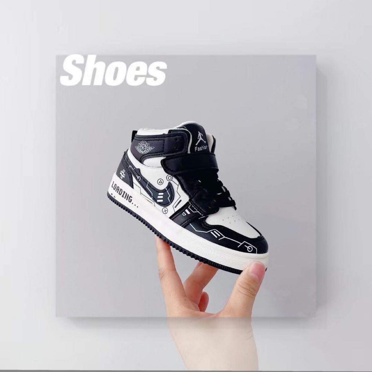 Giày Sneaker Trẻ em Cao cấp MC362 - Giày đi học - Giày siêu nhẹ