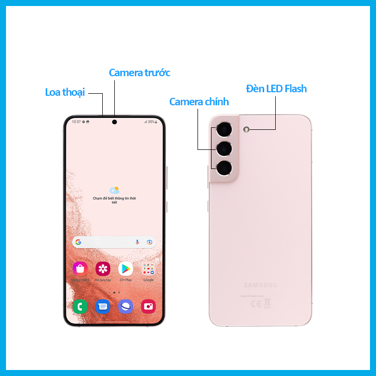 Điện thoại Samsung Galaxy S22 Plus 5G - Hàng chính hãng