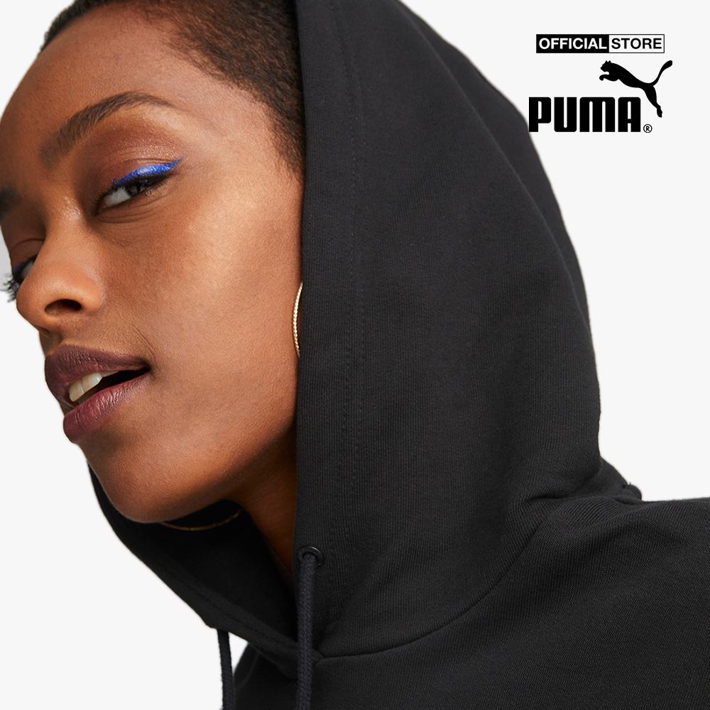 PUMA - Áo hoodie nữ sát nách Dare To Hooded Cropped Vest 535624-01