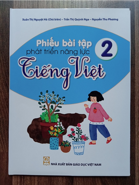 Sách - Combo Phiếu Bài Tập Phát Triển Năng Lực Toán - Tiếng Việt Lớp 2