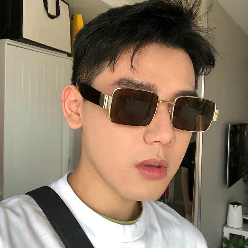 Kính râm thời trang nam nữ gọng nhựa bản dày ulzzang