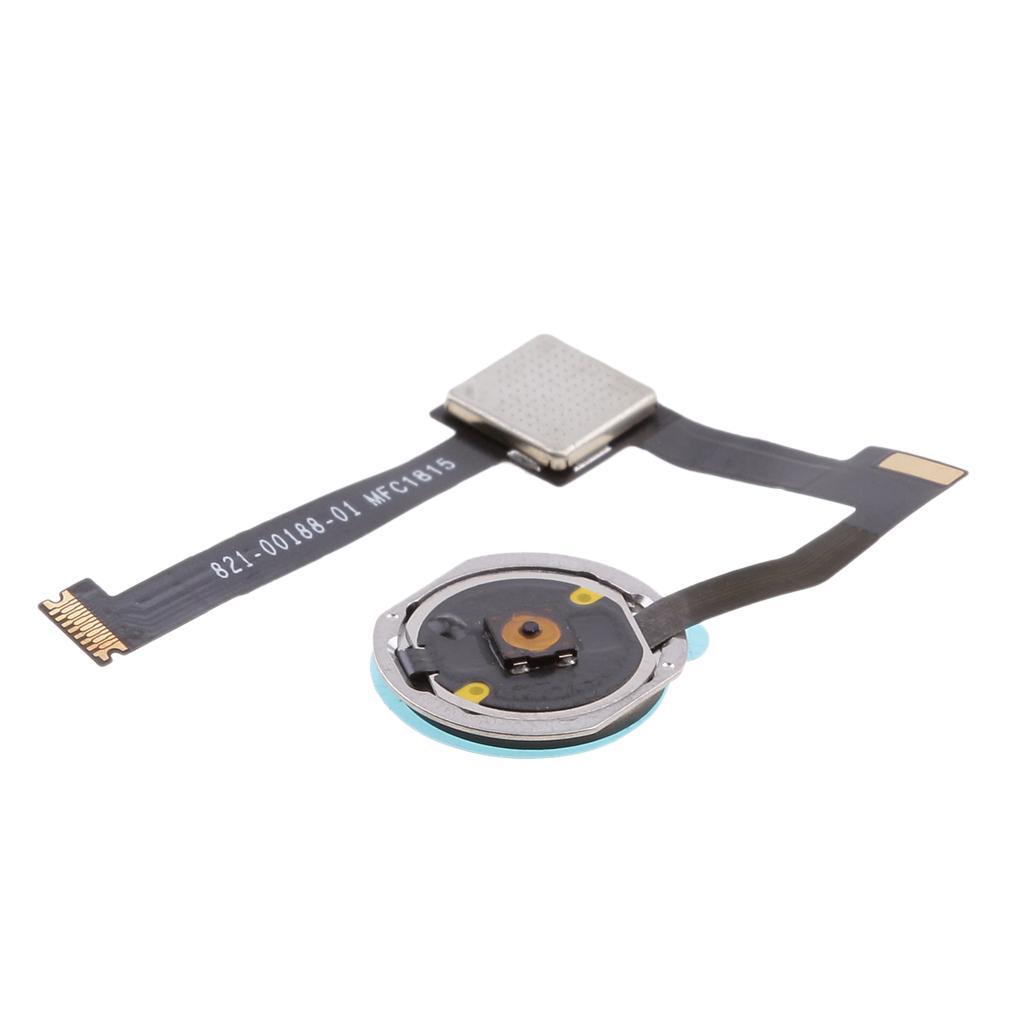 3xHome Button Key Flex Cable Connector for iPad Air 2 ,Pro 12.9 ,Mini 4 Black