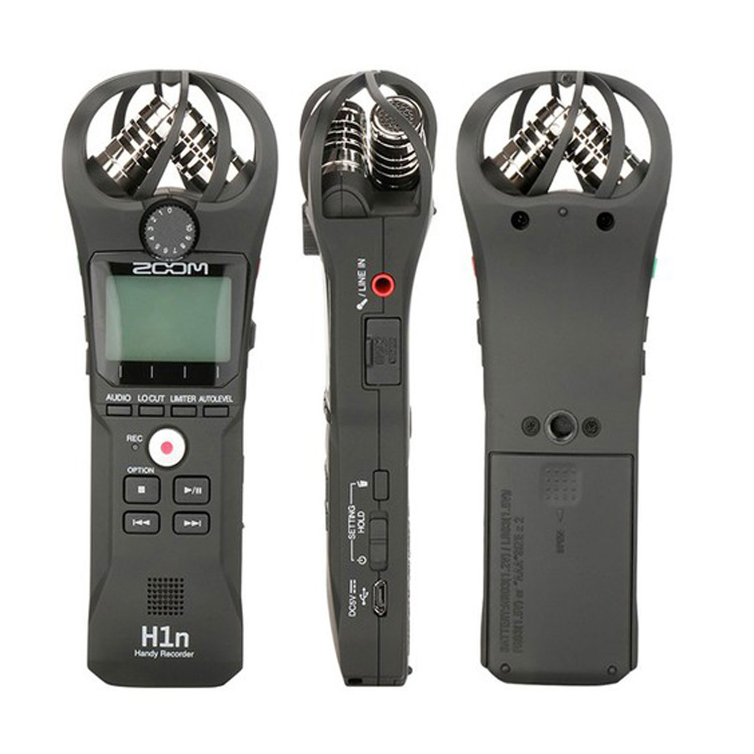 Hình ảnh  Máy Thu Ghi Âm Mic Zoom H1n - Thiết bị thu âm cầm tay kỹ thuật số Microphone Stereo - Kèm móng gẩy DreamMaker