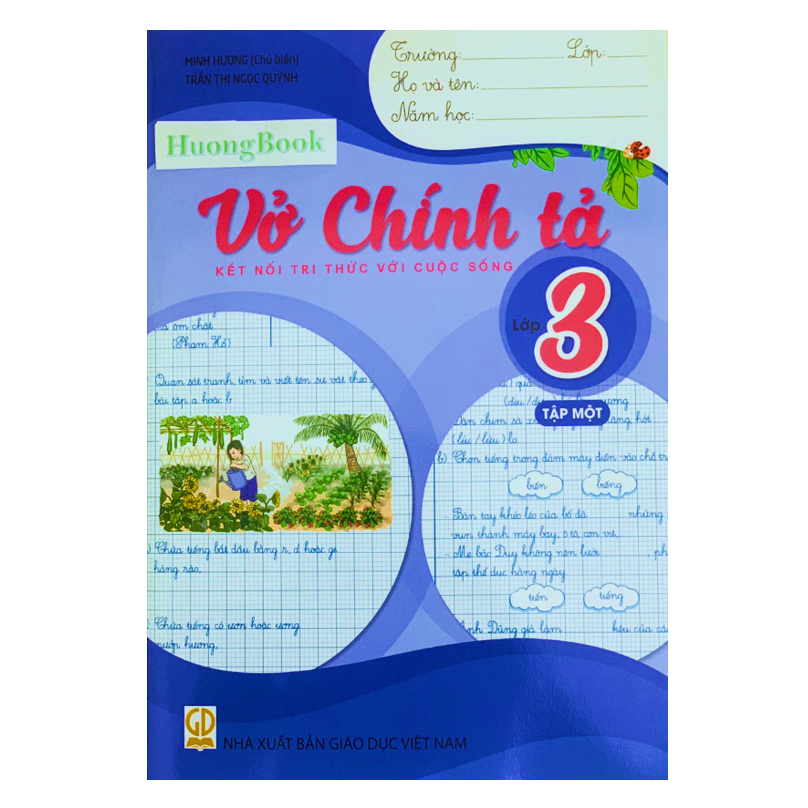 Sách - Combo 2 cuốn Vở luyện viết chính tả 3 ( kết nối tri thức ) - BT