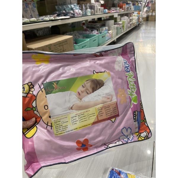 Gối Hơi Trẻ Em Cotton KimHome 30x40cm (Cho Bé 2-5 Tuổi)