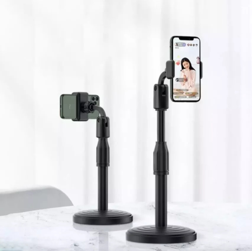 [MALL] giá đỡ điện thoại, chân đế để bàn dùng livestream, quay video, ghi hình xoay 360 độ - Hàng Chính hãng DODODIOS