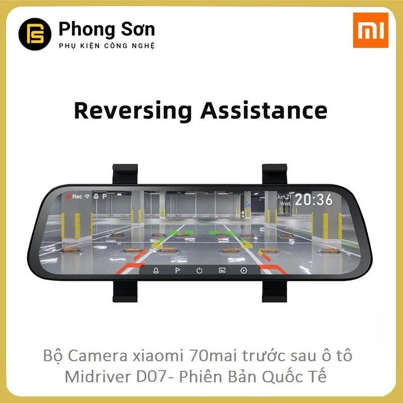 Camera hành trình gương - 70Mai rearview Dash cam Midriver D07