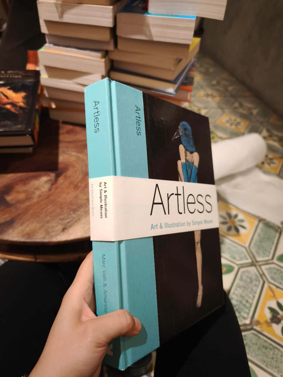 Sách - Artless: Art &amp; Illustration by Simple Means (An Elephant Book) by Marc Valli